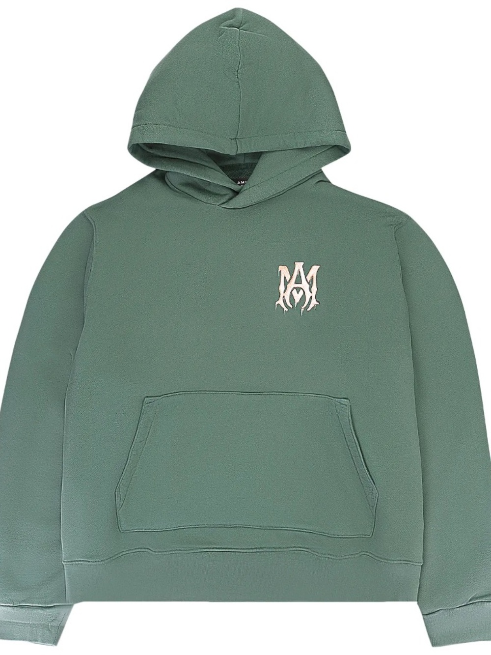 Amiri Watercolor MA Hoodie 'Green/Peach'